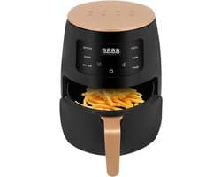 Heteluchtfriteuse - Mini oven Airfryer - Gezond koken - Krachtig 2400W - 35 Liter - Zwart Goud