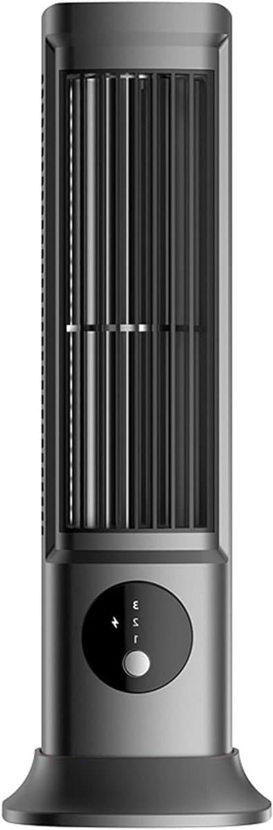 Torenventilator - Mobiele Airco Bladloze Ventilator - Persoonlijke Koeling - 2-in-1 Stand/Lig Ontwerp - 27 x 8 x 6 cm — afbeelding 1