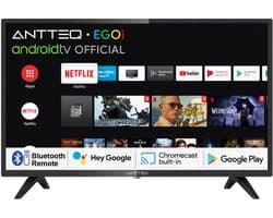 ANTTEQ AG32H3 – 32 inch (80 cm) – Android Smart TV – Google Assistant & Chromecast