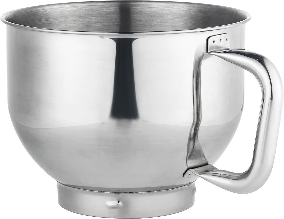 Keukenmachine - Mixer Deegmixer - Bakken en Koken - Stille Motor - 5 Liter - Grijs — afbeelding 1