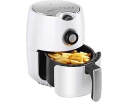 Luchtfriteuse - Olievrije pan - Gezond koken - Snelle luchtcirculatie - 22 liter - Wit