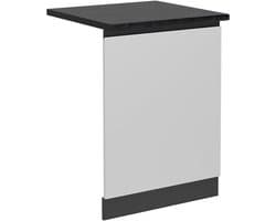 Vaatwasser Paneel - Keuken Front - Keuken Inbouw - Modulair Ontwerp - 60 cm Breed - Wit