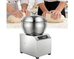 Deegmixer - Keukenmachine - Zelf Bakken - Grote Capaciteit - 5 kg - Zilver