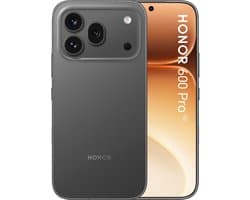 HONOR 600 Pro 5G Smartphone 12GB RAM 512GB Zwart 200MP OIS Camera Snapdragon 8 Elite