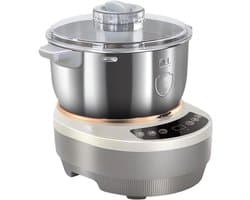 Deegmaker en Mixer - Kneedmachine Keukenmachine - Thuis Bakken - Intelligente Temperatuurregeling - 5L of 7L - Zilver