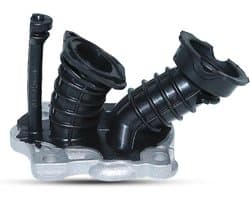 Cilinderpakking kit geschikt voor Husqvarna 445 en 450E kettingzagen met intake manifold inlaatbuis voor optimale afdichting en duurzaamheid