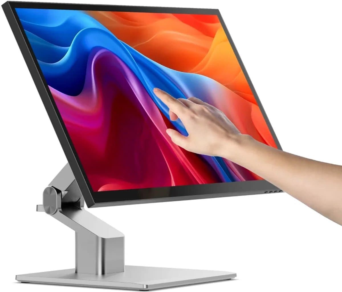 Alogic Clarity 27 Monitor met PD en fold stand (5K/65W) – Resolutie Tot 5120x2880@60Hz – 100% sRGB Kleurbereik Dekking – Tot 65W USB-C PD Stroomvoorziening - Grijs — afbeelding 1
