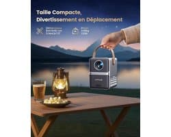 Beamer Full HD - 1920 x 1080 Resolutie - 800 ANSI Lumen - DLP Technologie - Draagbaar - Voor Thuisbioscoop