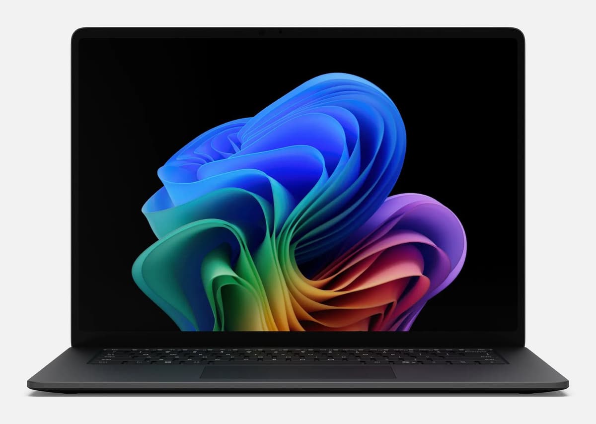 Microsoft Surface Laptop 8 Copilot+ PC Snapdragon 38,1 cm (15) Touchscreen 64 GB LPDDR5x-SDRAM 1 TB SSD Wi-Fi 7 (802.11be) Windows 11 Pro Zwart — afbeelding 1