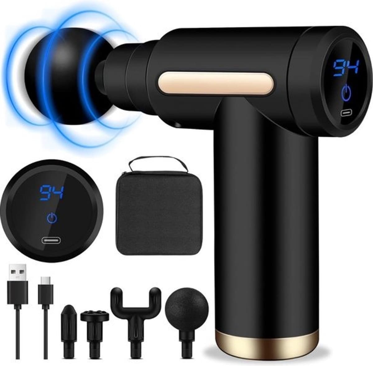 ApexArte® Professionele massagegun - Massageapparaat - Theragun — afbeelding 1