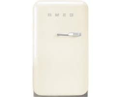 Smeg FAB5LCR3 - Mini-koelkast - Scharnier links - Crème