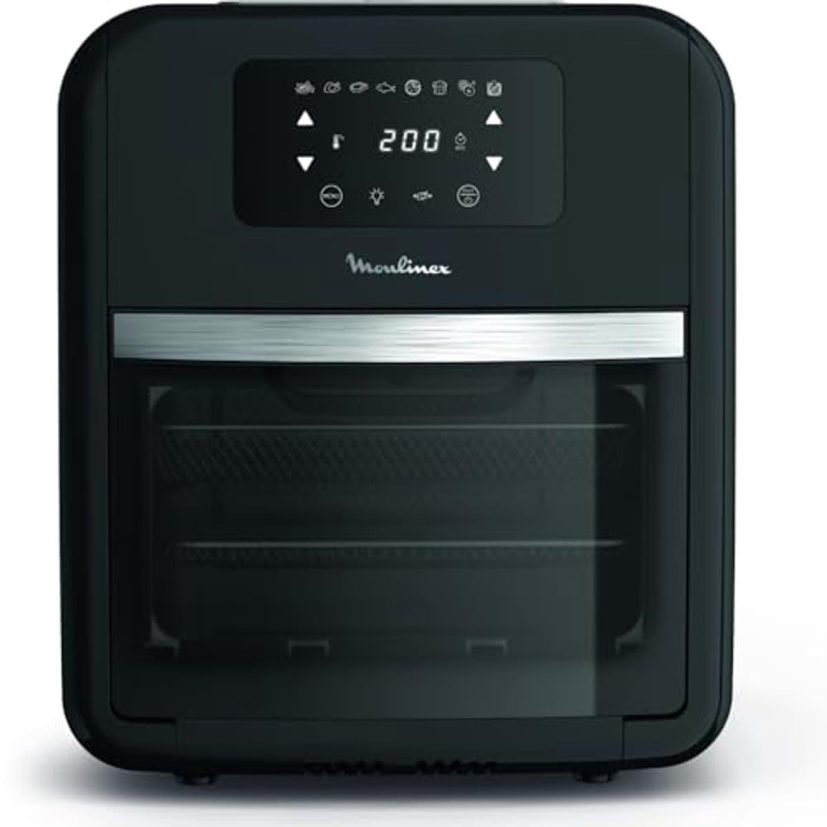 9-in-1 Air Fryer en Oven met Grill - 8 Voorgeprogrammeerde Functies, Gezond Koken voor 6 Personen — afbeelding 1