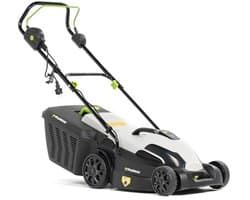 Elektrische Grasmaaier 2-in-1 1600 W met 38 cm Snijbreedte en 45 L Grasopvangbak voor Tuinen tot 500 m²