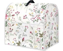 Mixer Cover - Stofkap Keukenapparaat - Keuken Opruimen - Met Handige Zakken - 6-8 Quarts - Wildbloemen