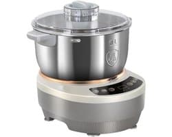 Deegmixer - Keukenmachine Mixer - Bakken en Deeg Maken - Met Fermentfunctie - 5 Liter - Zilver