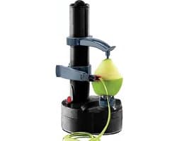 Elektrische Aardappelschilmachine - Groente Fruit Schillen - Snel Keukenwerk - Automatisch Balancerend - 29 x 14 cm - Zwart