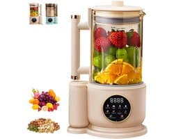 Elektrische Blender - Keukenmachine - Smoothies Maken - Stil Ontwerp - 15 Liter - Wit