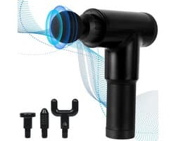 Massage Gun - Spierherstel Apparaat - Spierontspanning Herstel - Borstelloze Motor - 17 x 6.9 x 22 cm - Zwart