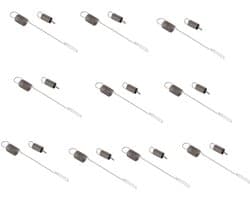 Geschikt Voor grasmaaier en kettingzaag accessoires 790849 699056: stelveren, Geschikt Voor Briggs & Stratton motoren - 10-pack