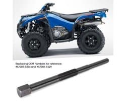 Koppelingstrekker, 57001-1404 Zwart ijzeren transmissietrekker, hoofdaandrijving koppelingstrekker, geschikt voor ATV UTV Mule/Prairie
