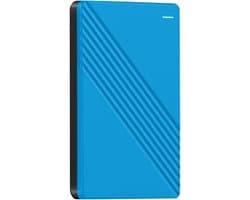 Externe Harde Schijf - Draagbare SSD - Gegevens Opslaan - Snelle USB 3.0 - 2.5 inch - Blauw