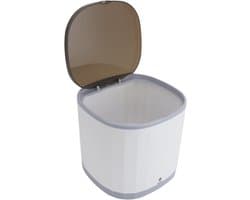 Mini Afwasmachine - Theekop Wasmachine - Snelle Reiniging - 360 Graden Spoelen - 4L Capaciteit - Wit