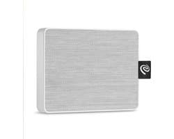 Externe SSD - Solid State Drive - Bestanden Opslaan - Compact Textielontwerp - 1 TB - Wit