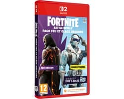 FORTNITE Pack Feu & Glace Obscurs Switch 2 - 1000 V-Bucks inclus !