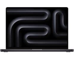 Apple MacBook Pro 2026 - 16 inch - M5 Max 18-core - 48GB RAM - 40-core GPU - 2TB SSD - Qwerty - Zwart