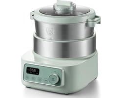 Deeg Mixer - Keukenmachine - Zelf Bakken - Automatische Bediening - 5L Capaciteit - Zilver