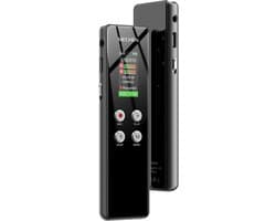 64 GB Voice Recorder - Dictafoon en Opname Apparaat met 1536 kbps HD-Opname, Spraakactivatie en Eén-Klik-Opname, USB-C Spraakrecorder met MP3-Speler, Afluisterapparatuur voor Interviews, Lessen en Vergaderingen