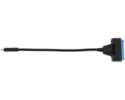 Adapter Kabel - Externe Harde Schijf Kabel - Data Overzetten - UASP Ondersteuning - 20 cm - Zwart
