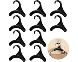 10 stuks handtas, kleerhangers, haken, kast, handtassenhouder, kledingkast PP handtashaken, opberghandtas, tashaken voor hangende rugzakken, schooltas, sjaal, riem