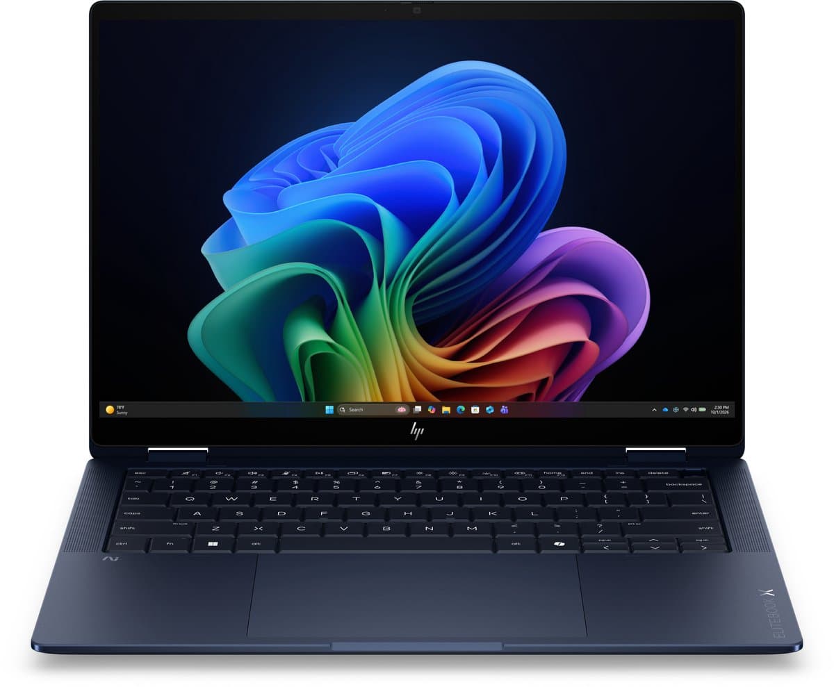 HP EliteBook X Flip G2i 14 Next Gen AI PC Copilot+ PC Intel Core Ultra 7 356H Hybride (2-in-1) 35,6 cm (14) Touchscreen WUXGA 32 GB LPDDR5x-SDRAM 1 TB SSD Wi-Fi 7 (802.11be) Windows 11 Pro Blauw QWERTY — afbeelding 1