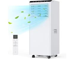 Mobiele airconditioner - Airco Koeler - Ruimte Koelen - 3-in-1 Functie - 7000 BTU - Wit