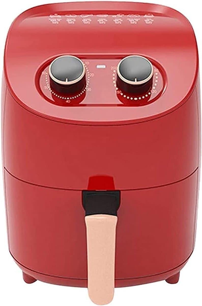 Airfryer - Heteluchtfriteuse - Gezond Koken - Snelle Hete Luchtcirculatie - 3.5 Liter - Rood — afbeelding 1