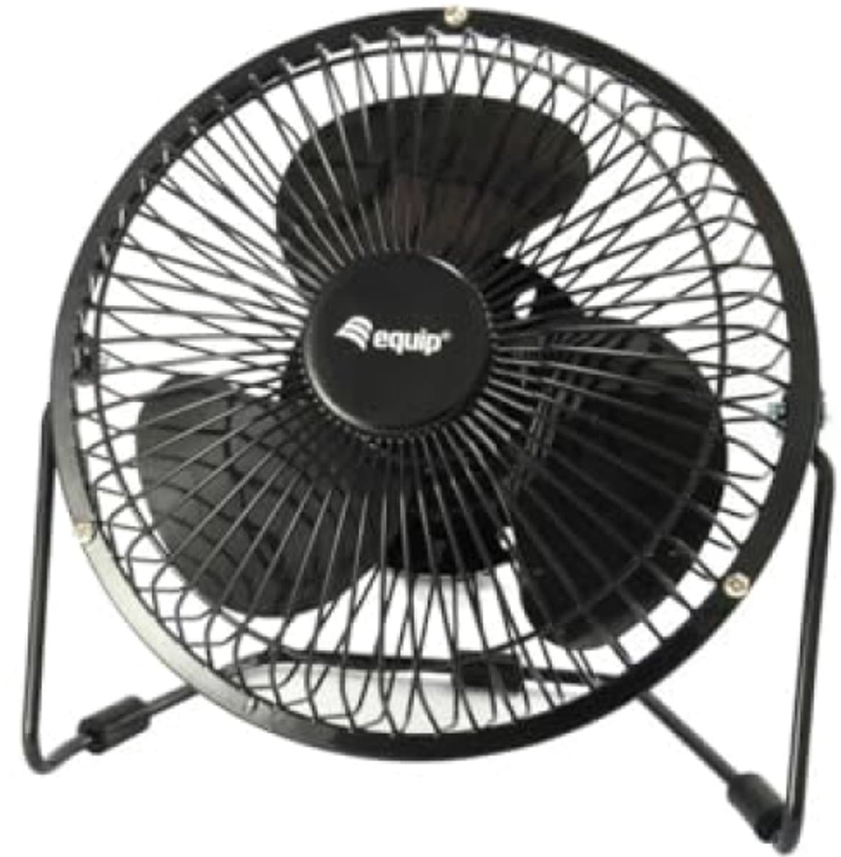 USB Tafelventilator, 15 cm diameter, zwart, stil - USB-aangedreven. — afbeelding 1