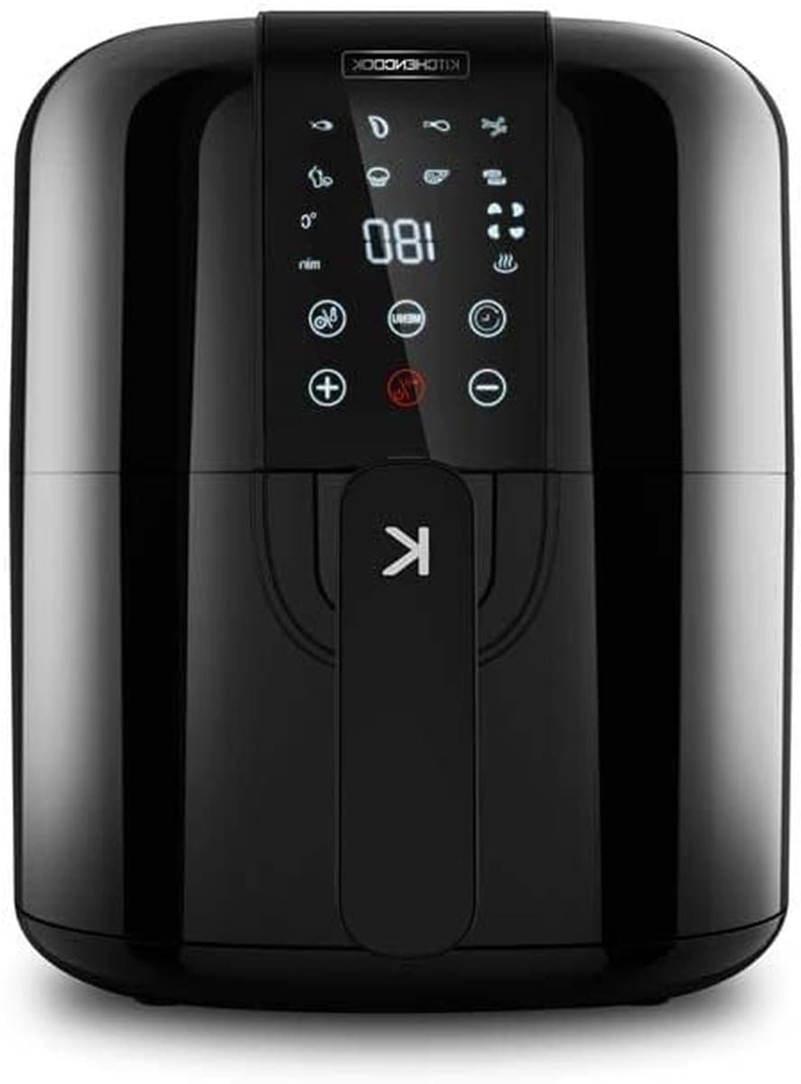 Airfryer - Friteuse zonder olie - Gezond Koken - 8 Voorgeprogrammeerde Programma's - 3 Liter - Zwart — afbeelding 1