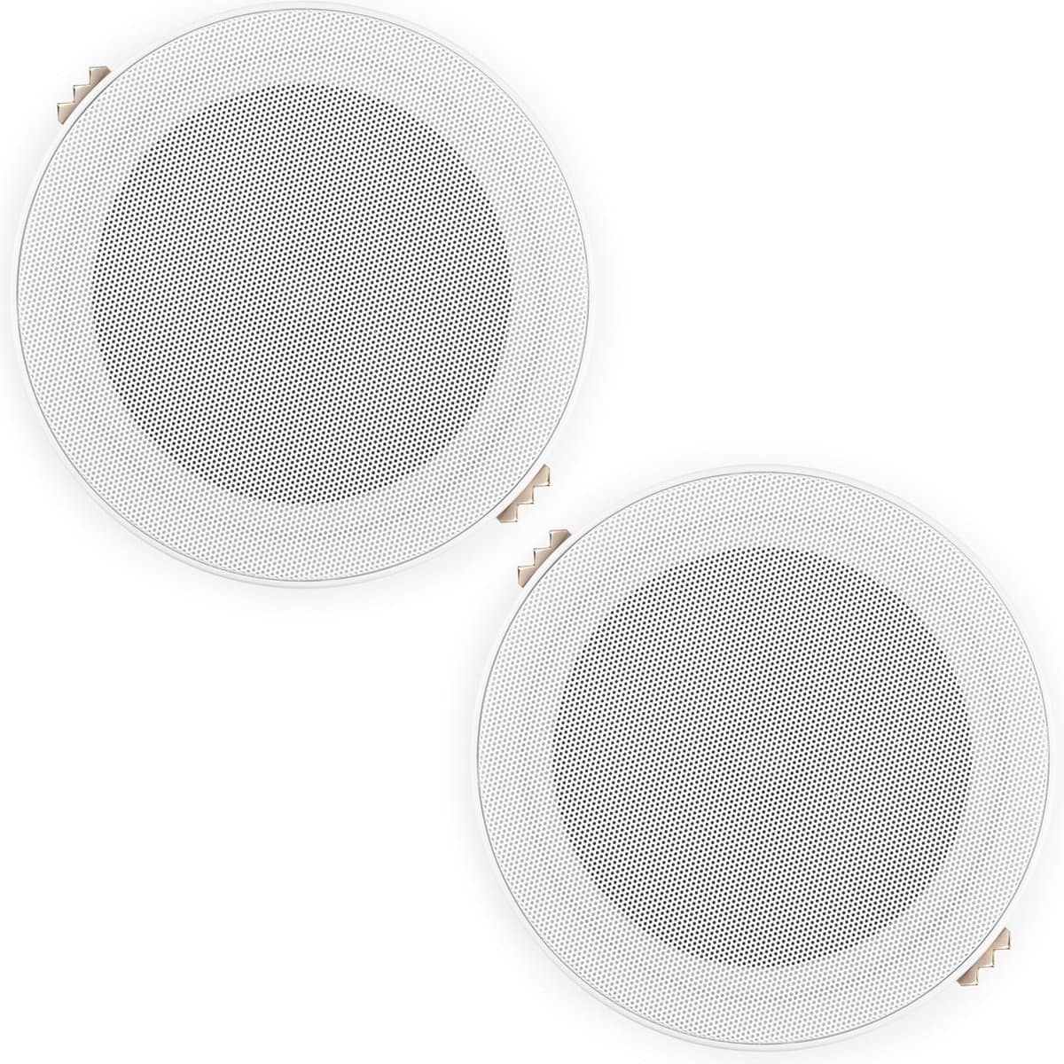 Power Dynamics MSLP50 Marine Speaker Set - 2x waterdichte speakers low profile - 5 Inch - 80W - Wit — afbeelding 1