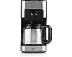 Koffiezetapparaat roestvrij staal met Fresh Aroma en instelbare koffiesterkte