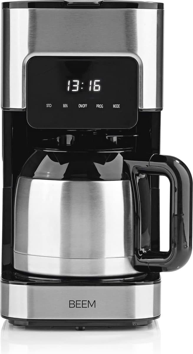 Koffiezetapparaat roestvrij staal met Fresh Aroma en instelbare koffiesterkte — afbeelding 1