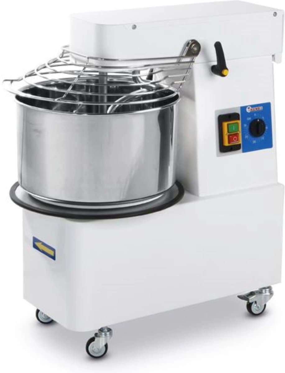 HENDI Deegmachine met kantelbare kop – verwijderbare mengkom – 56 kg/u – 22L – 230V/750W — afbeelding 1
