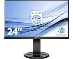 Philips 241B8QJEB - Full HD IPS Monitor - USB-hub - DisplayPort, DVI-D, HDMI, VGA - Verstelbaar - 24 inch