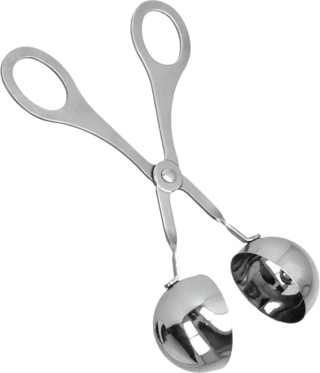 Metaltex Tang voor Gehaktballen 17.5x6.5x4 cm RVS — afbeelding 1