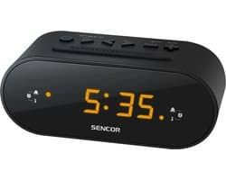 Sencor SRC 1100 - Klok Radio - Zwart