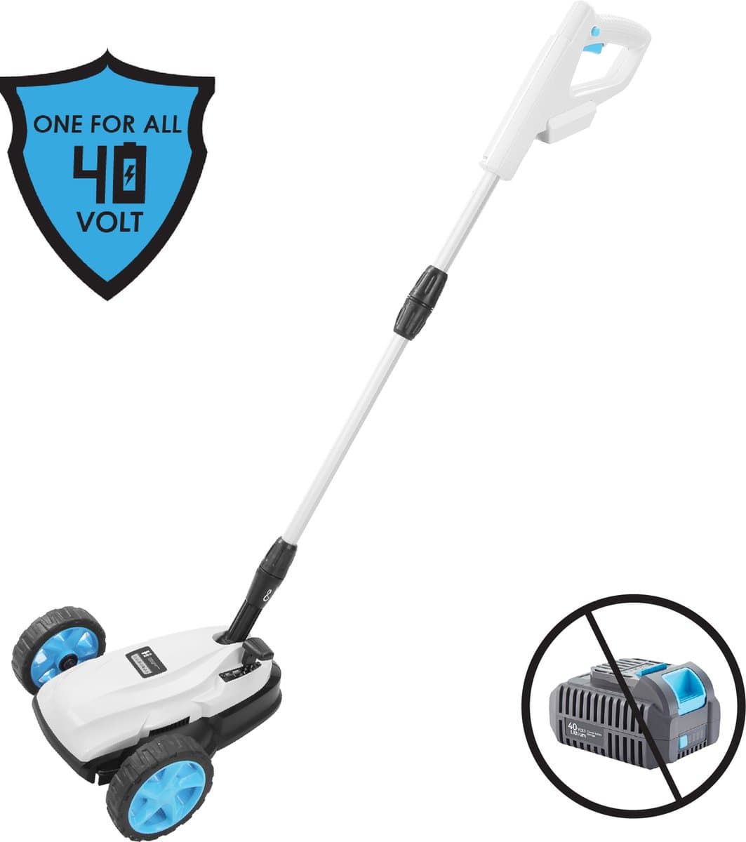 H-Ster accu grasmaaier Lieke 40V - Maaibreedte 220mm - maaihoogte 30-50mm - bladsnelheid 6000/min - excl. accu en lader — afbeelding 1