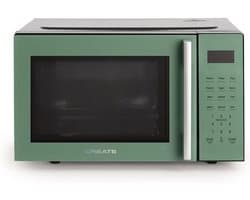 Magnetron met grill - Ovenfunctie - Snel koken - 8 automatische programma’s - 23 liter - Groen