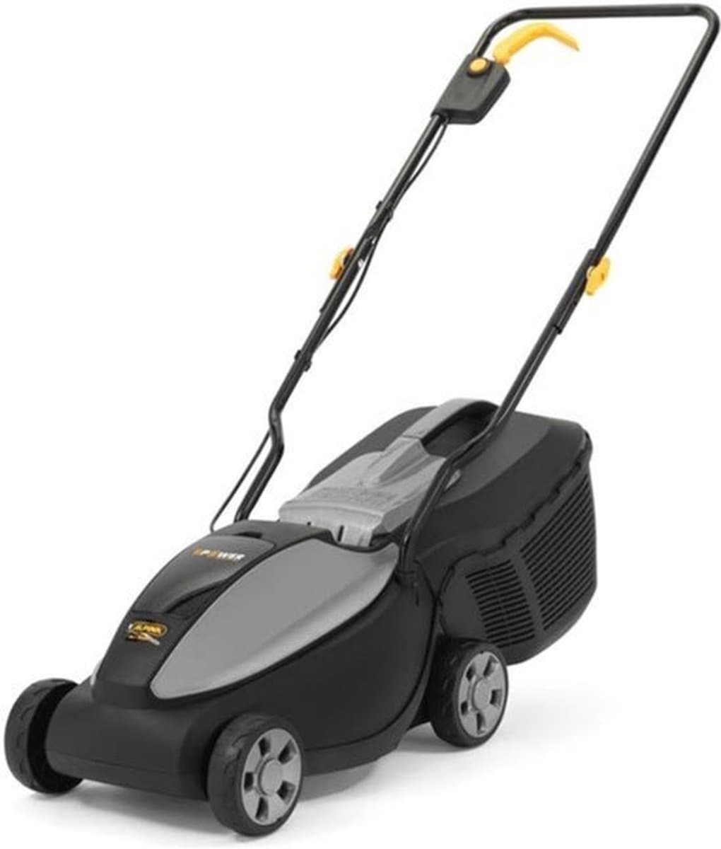 Accu Grasmaaier – Elektrische Maaier – Lithium-ion Maaier – Draadloze Grasmaaier – Tuinmaaier – 30 cm Maaibreedte – 20V 4Ah Accu – 30 Liter Grasopvang — afbeelding 1