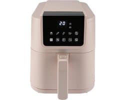 Airfryer - Heteluchtfriteuse - Frituren met minder vet - Compact ontwerp - 5 Liter - Beige
