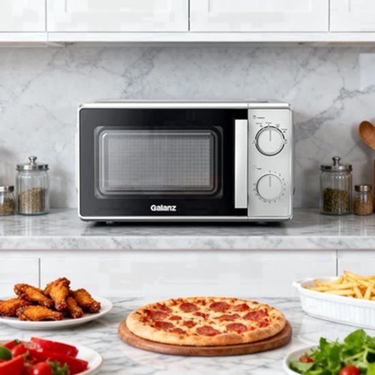 Solo Magnetron – Magnetron Oven – Microwave – Keukenapparaat – Mini Oven – 20 Liter Inhoud – 700 Watt Vermogen — afbeelding 1